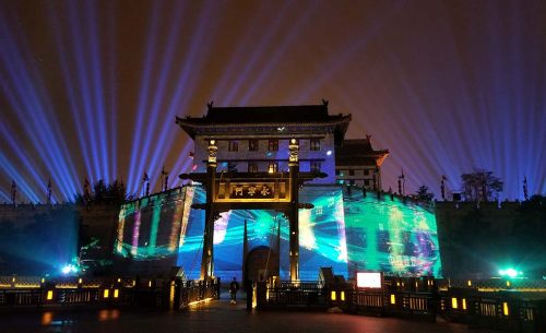 西安南門城墻擴聲