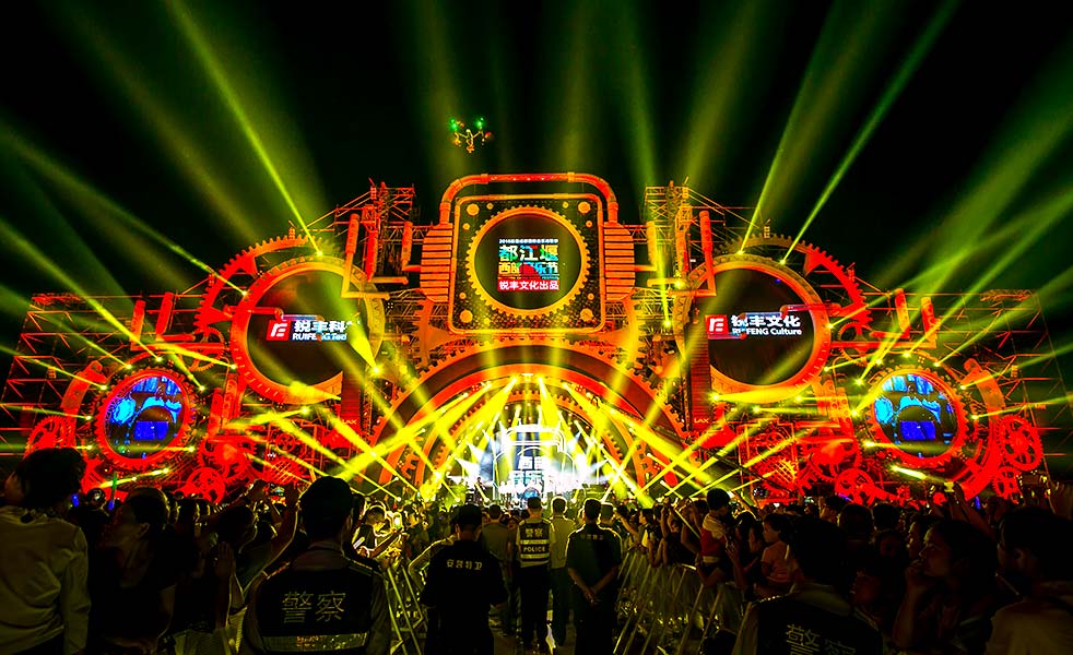 2016、2018西部音樂節擴聲