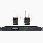 LAX UM-M120T 一拖二無線頭戴話筒