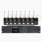 LAX UM-M180T 一拖八無線頭戴話筒