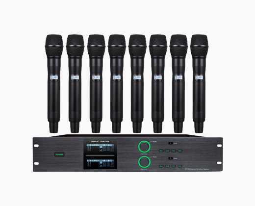 LAX UM-M180S一拖八無線手持話筒