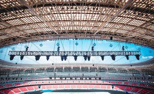 第二屆全國青年運動會開、閉幕式擴聲系統